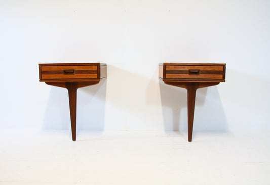 Butilux Teak Bedside Tables 1960s