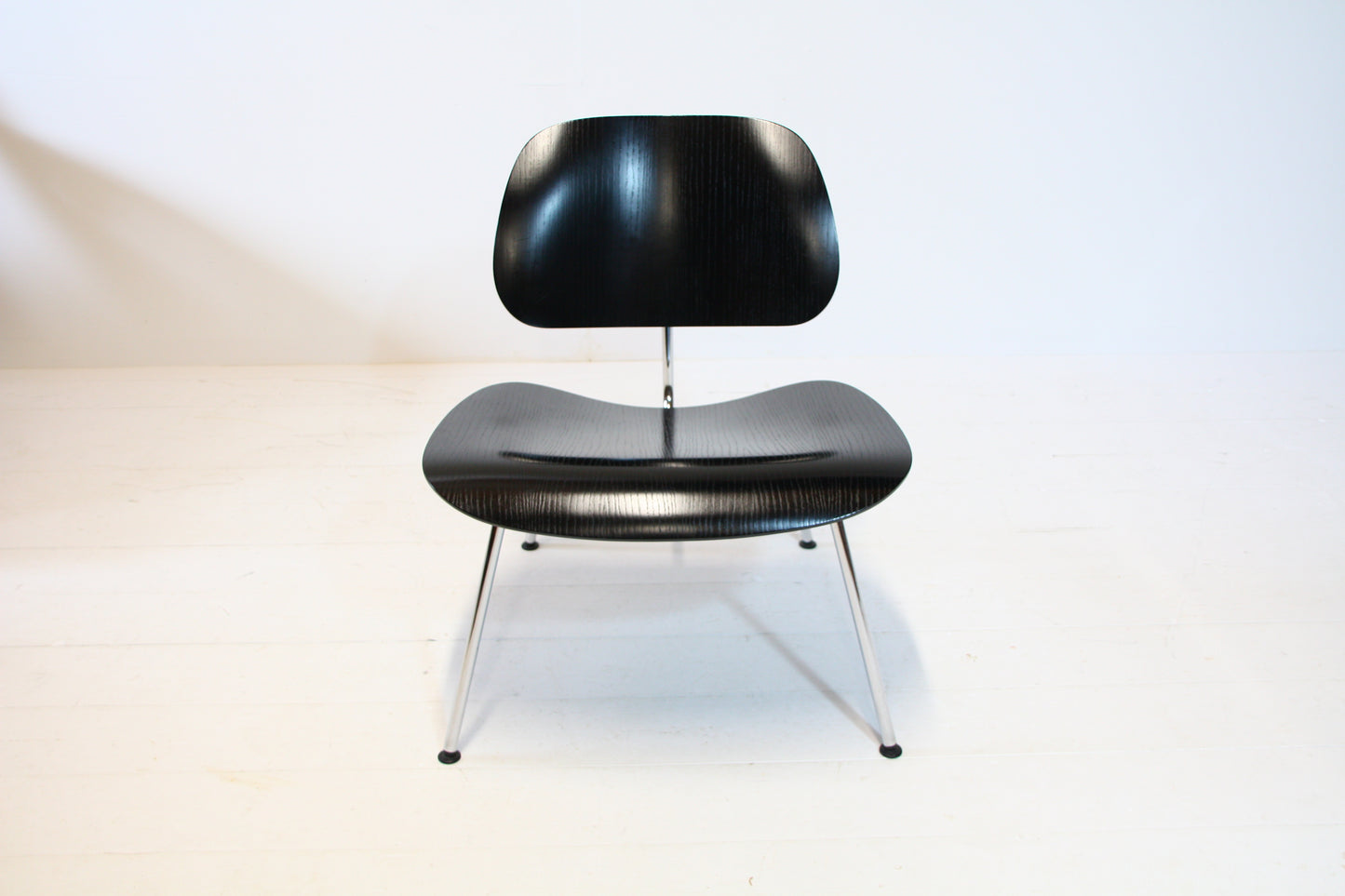 Eames LCM Lounge Chair in Black Ash & Chrome - Vitra