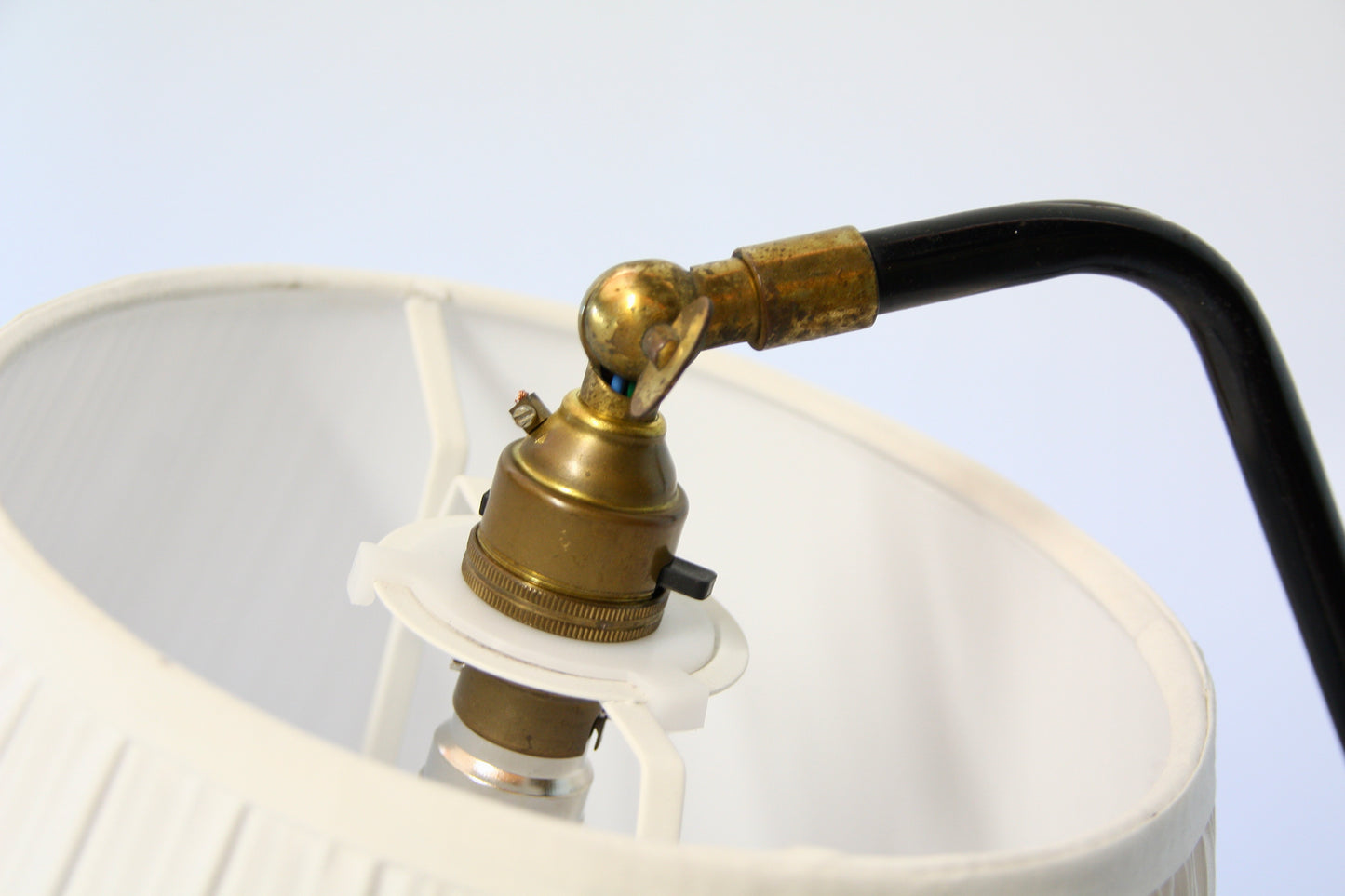 Scandinavian Grasshopper Floor Lamp c.1950