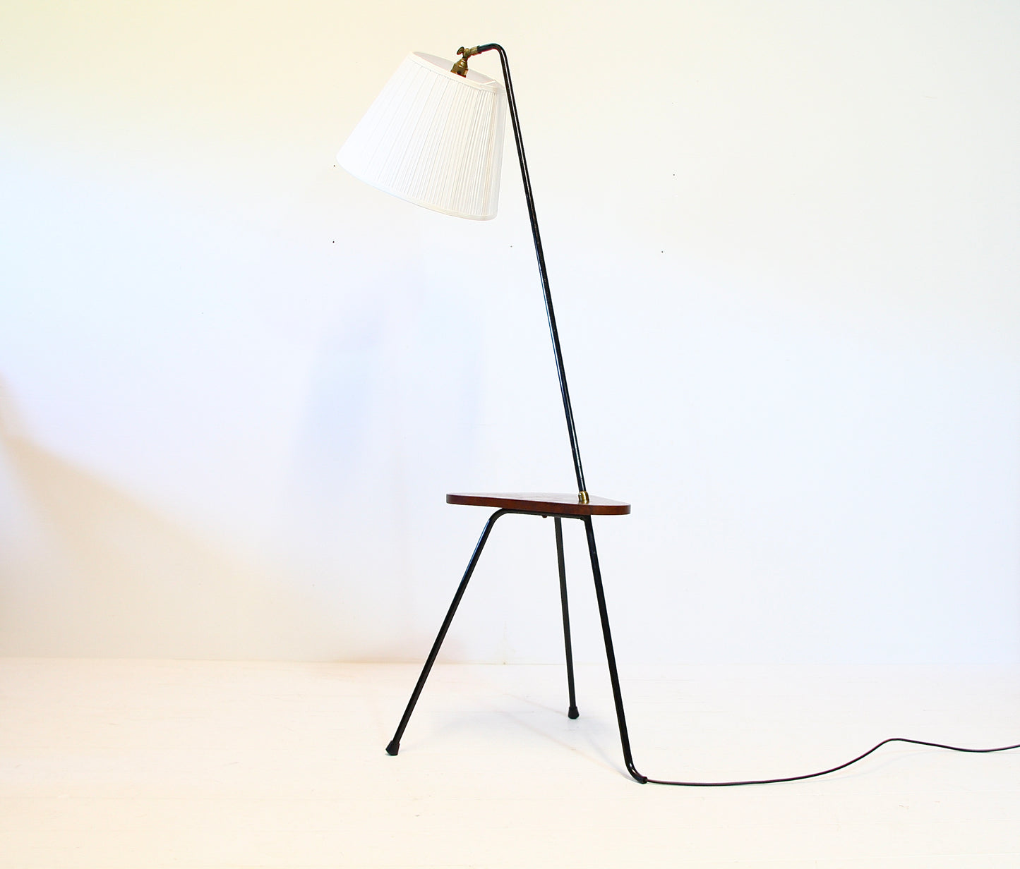 Scandinavian Grasshopper Floor Lamp c.1950
