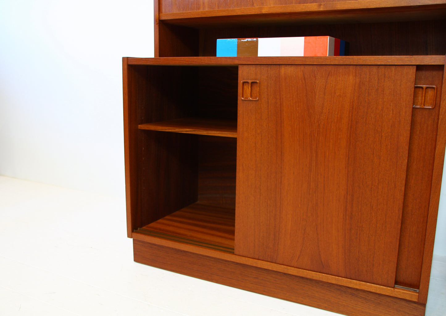 SOLD - Danish Bookcase Bureau Cabinet by Sejling Skabe 1960s