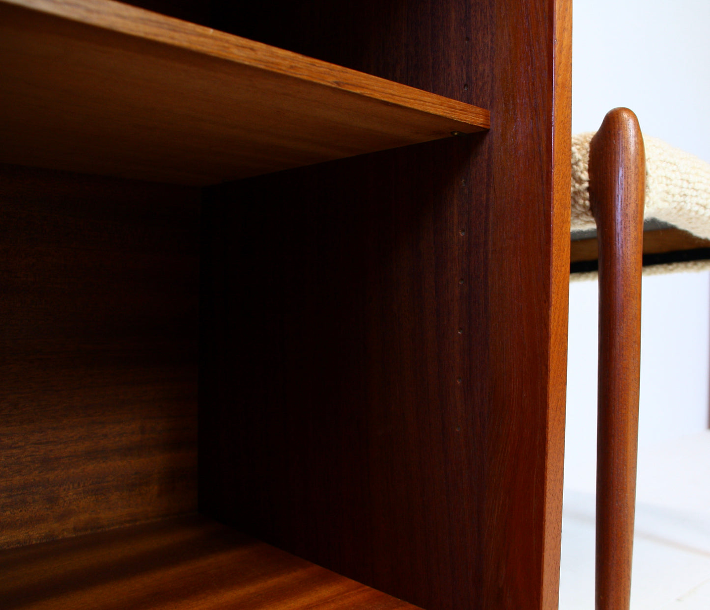 SOLD - Danish Bookcase Bureau Cabinet by Sejling Skabe 1960s