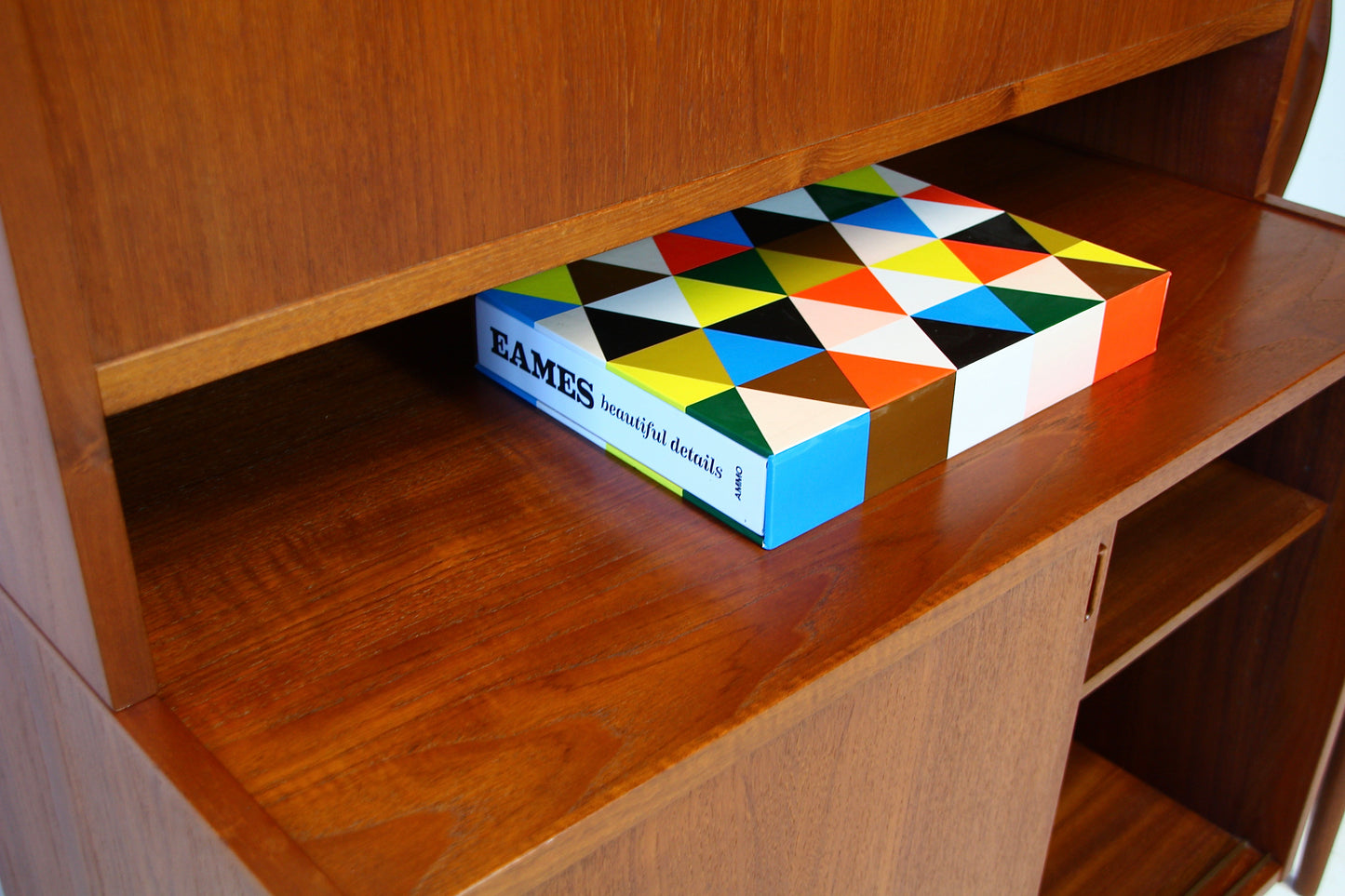 SOLD - Danish Bookcase Bureau Cabinet by Sejling Skabe 1960s