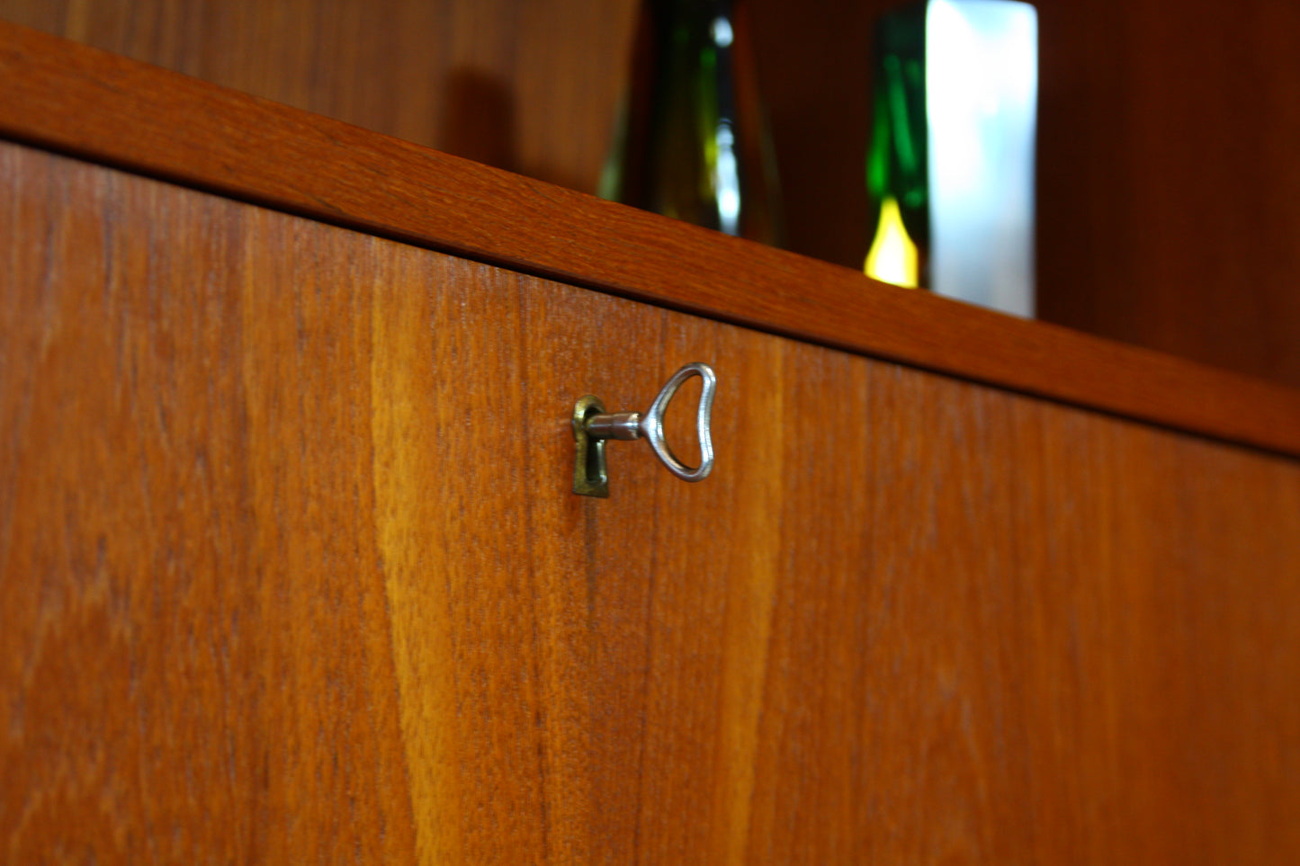 SOLD - Danish Bookcase Bureau Cabinet by Sejling Skabe 1960s