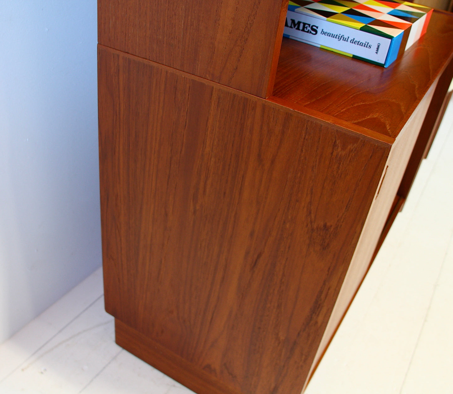 SOLD - Danish Bookcase Bureau Cabinet by Sejling Skabe 1960s