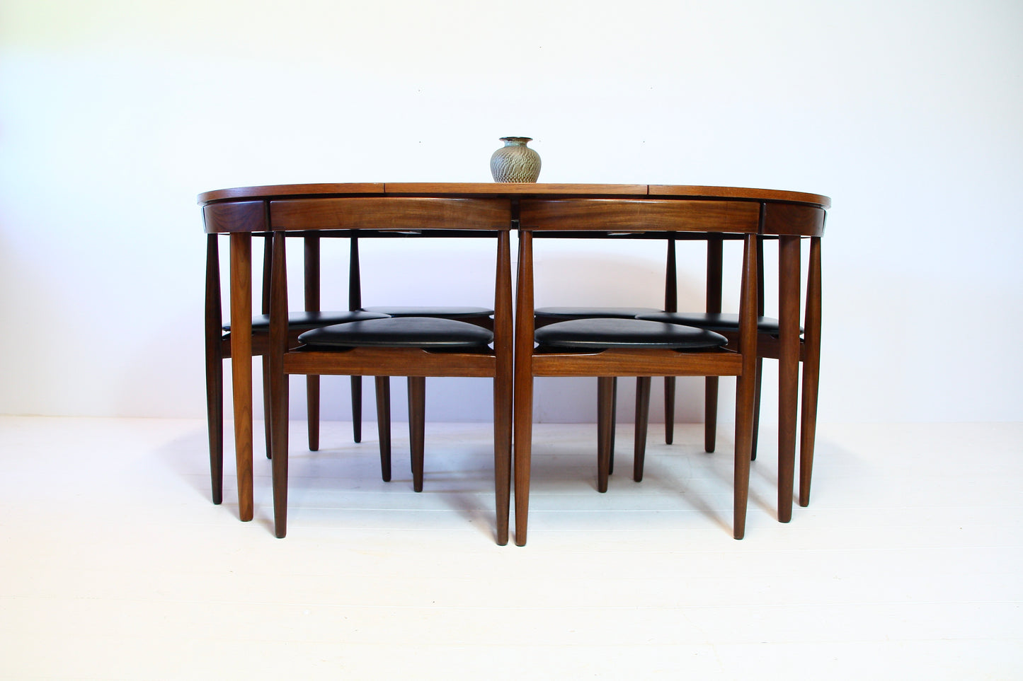 SOLD - Danish Dining Table & Chairs by Hans Olsen for Frem Rojle - c.1952