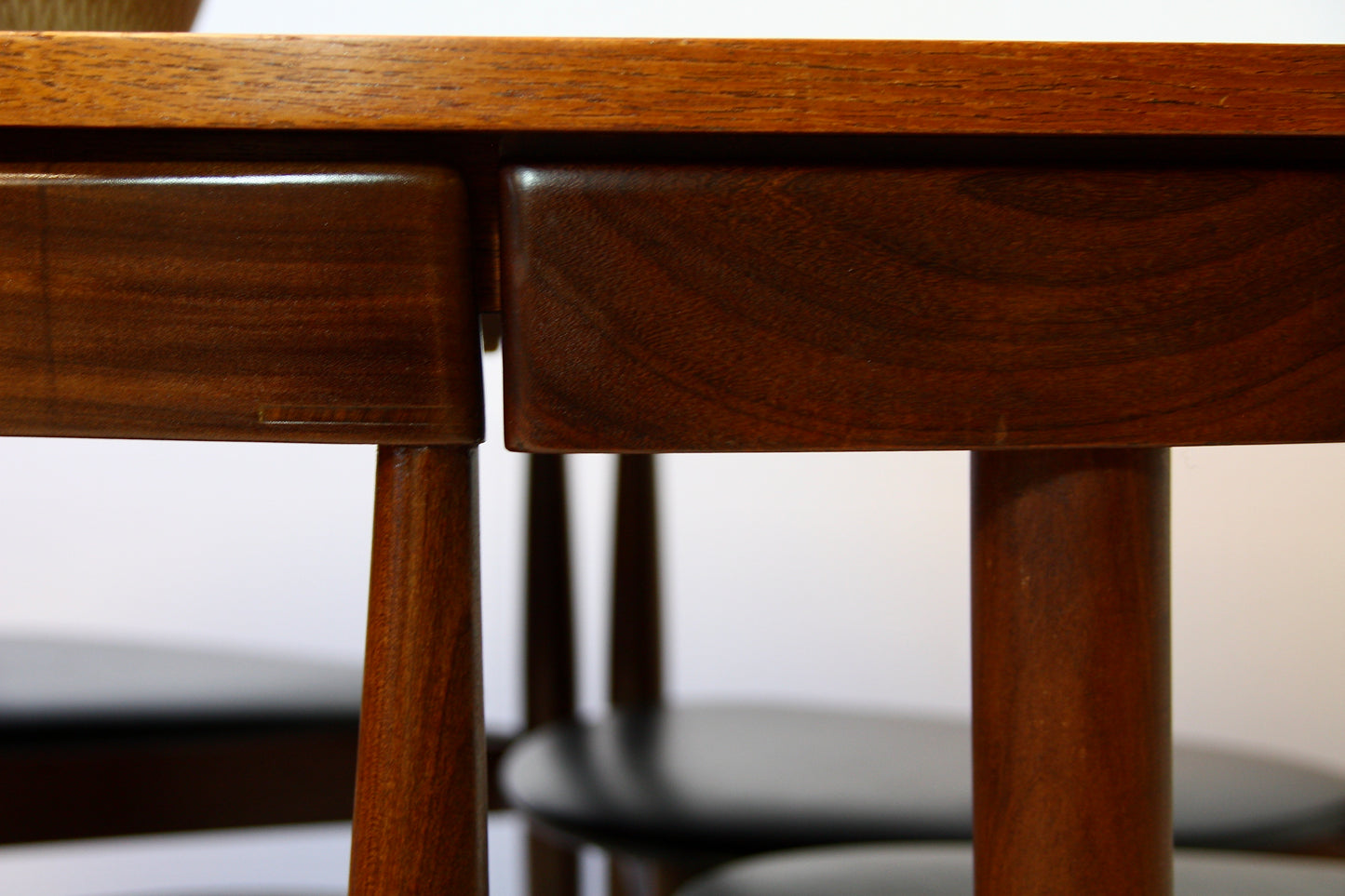SOLD - Danish Dining Table & Chairs by Hans Olsen for Frem Rojle - c.1952