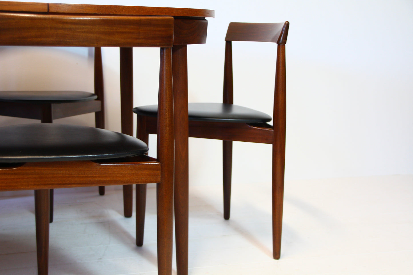 SOLD - Danish Dining Table & Chairs by Hans Olsen for Frem Rojle - c.1952