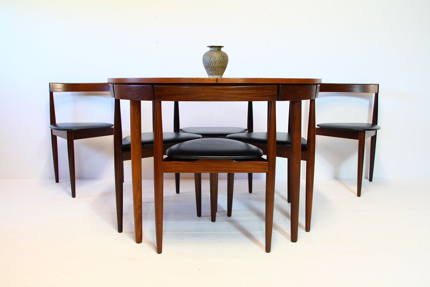 SOLD - Danish Dining Table & Chairs by Hans Olsen for Frem Rojle - c.1952