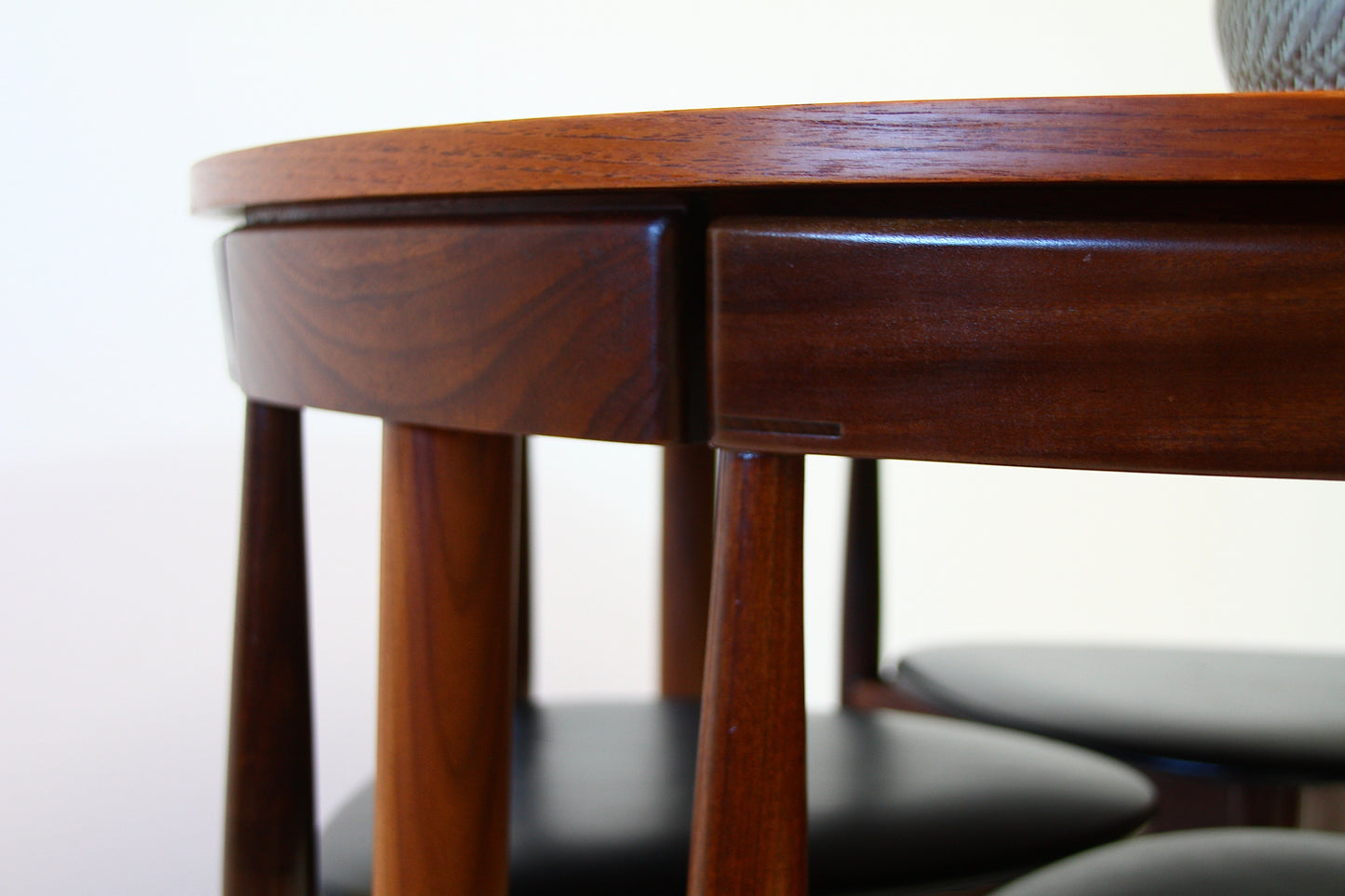 SOLD - Danish Dining Table & Chairs by Hans Olsen for Frem Rojle - c.1952