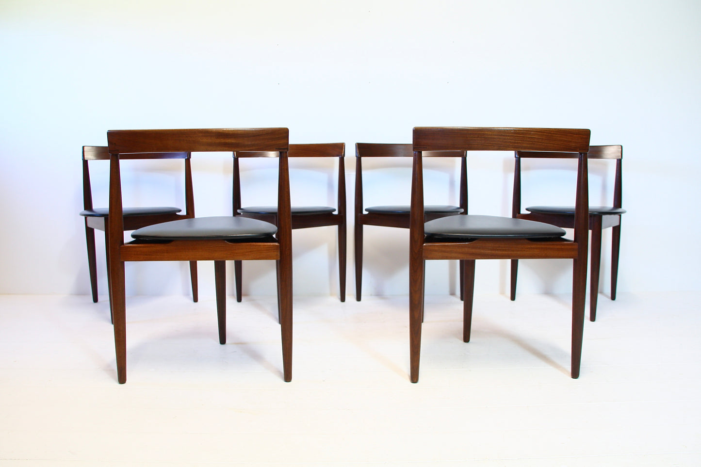 SOLD - Danish Dining Table & Chairs by Hans Olsen for Frem Rojle - c.1952