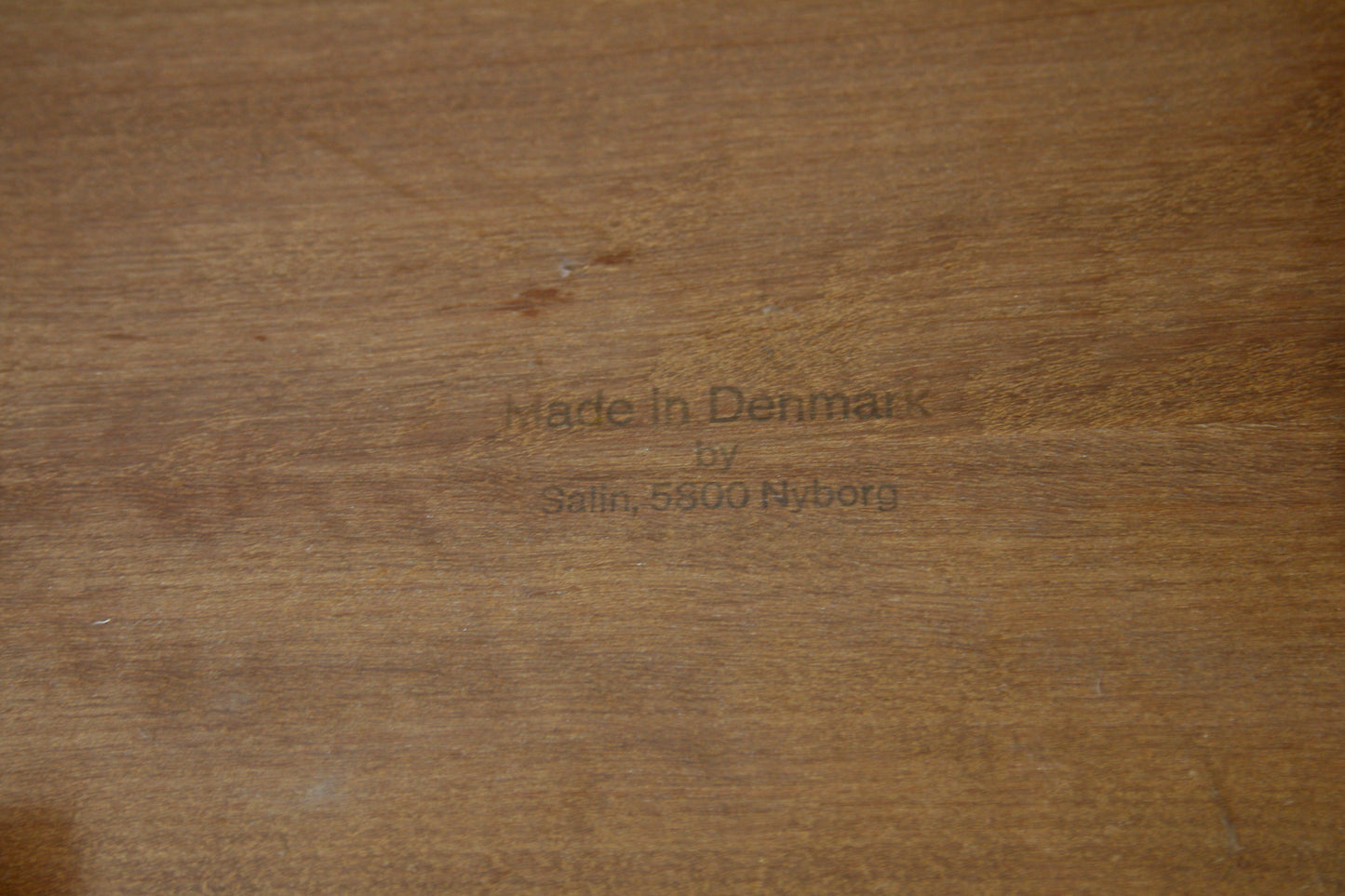 Danish Mid Century Side Table / Storage Box - Teak