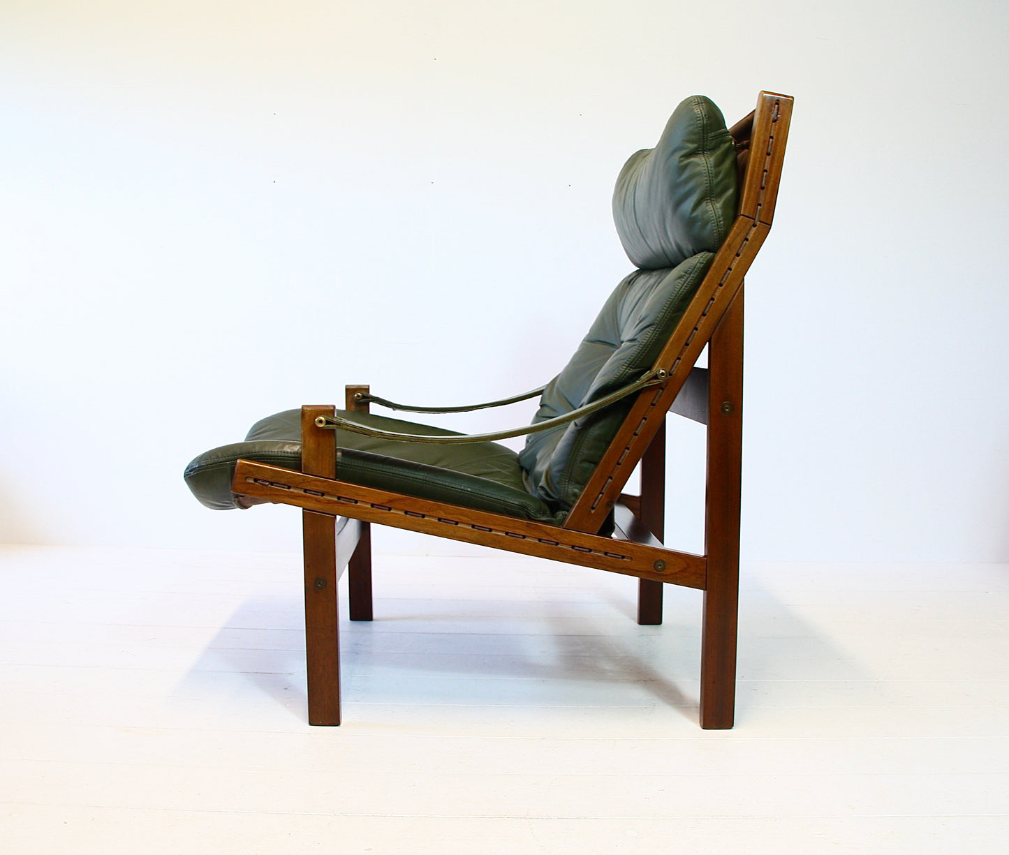 Torbjorn Afdal Hunter Safari Highback Chair - Norwegian 1960s