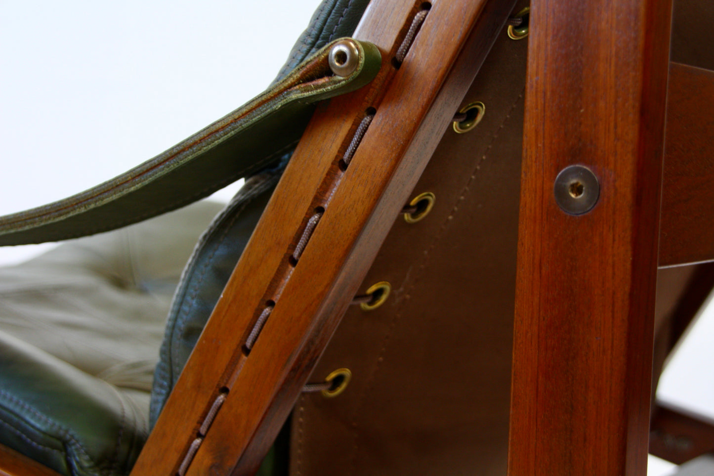 Torbjorn Afdal Hunter Safari Highback Chair - Norwegian 1960s