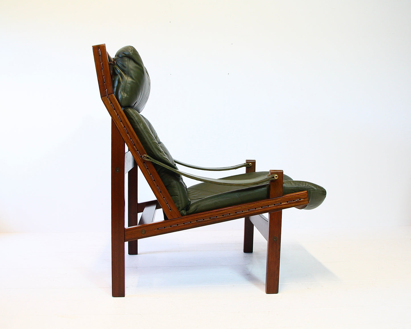 Torbjorn Afdal Hunter Safari Highback Chair - Norwegian 1960s