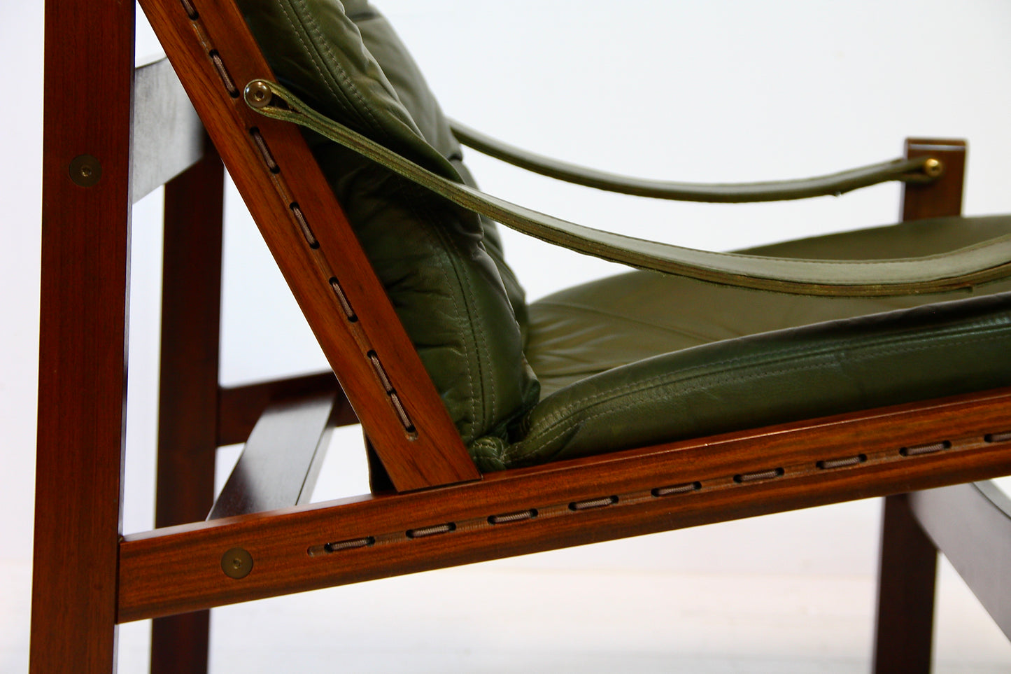 Torbjorn Afdal Hunter Safari Highback Chair - Norwegian 1960s
