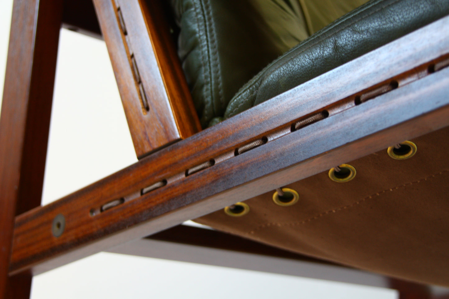 Torbjorn Afdal Hunter Safari Highback Chair - Norwegian 1960s