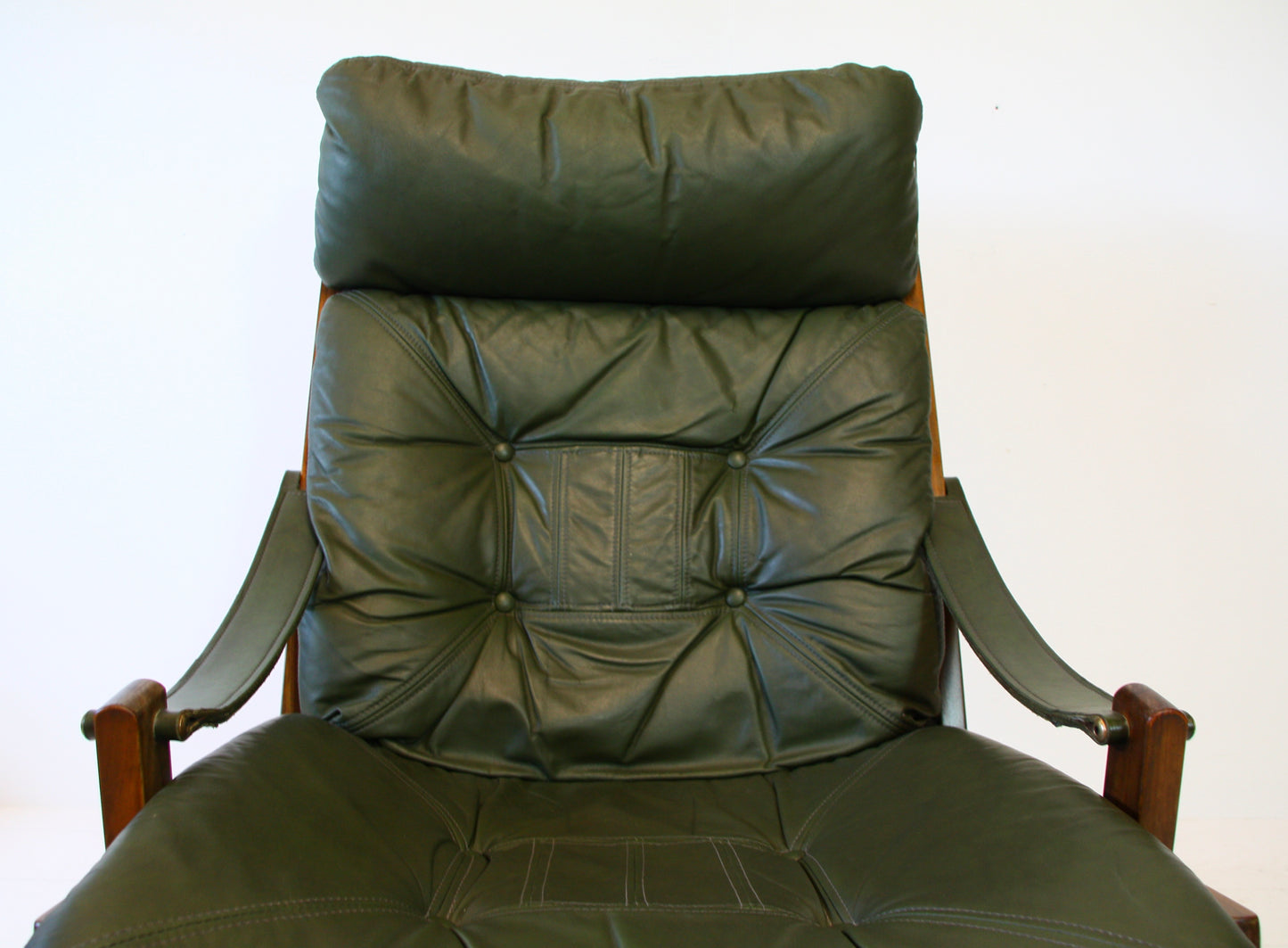 Torbjorn Afdal Hunter Safari Highback Chair - Norwegian 1960s