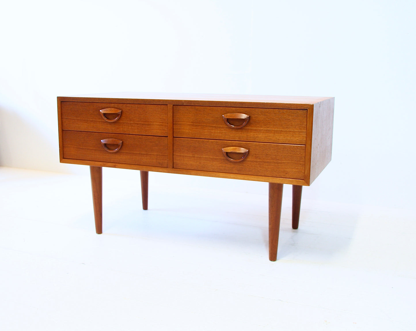 Kai Kristiansen Low Drawers in Teak - 1958