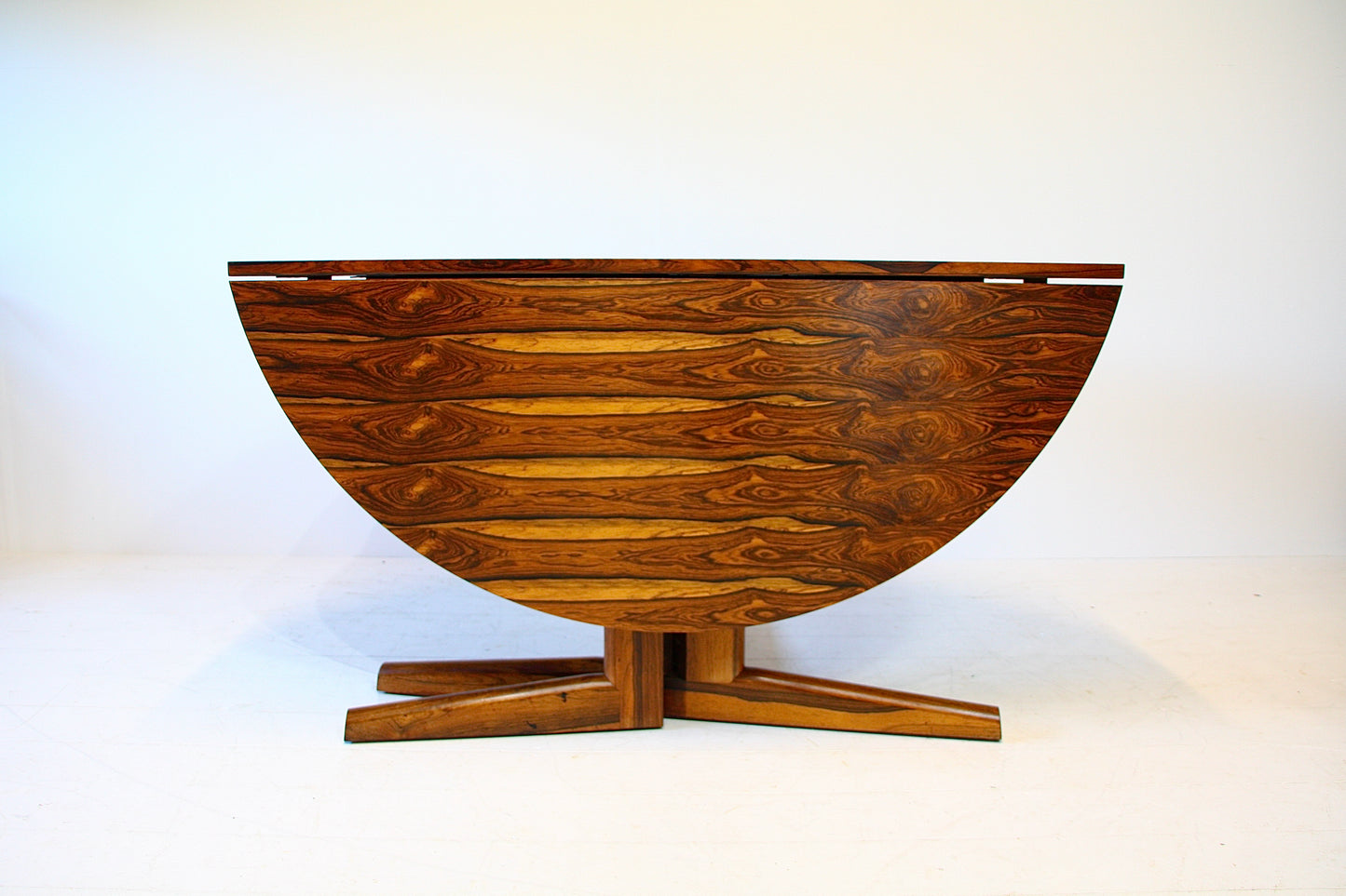 Rare Gordon Russell Brazilian Rosewood Folding Dining Table c.1960