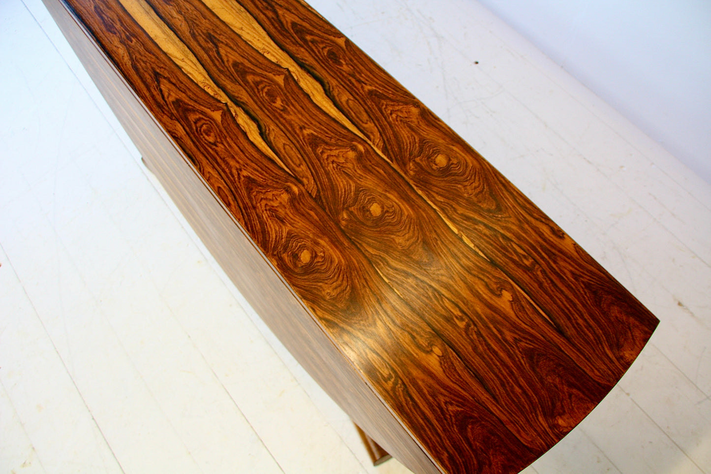 Rare Gordon Russell Brazilian Rosewood Folding Dining Table c.1960