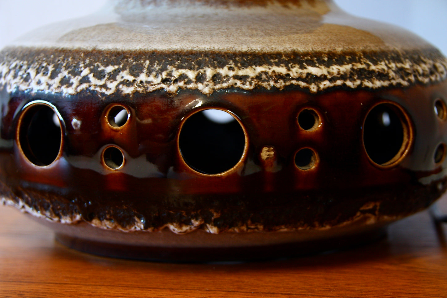 Vintage West German Ceramic Lamp c.1960