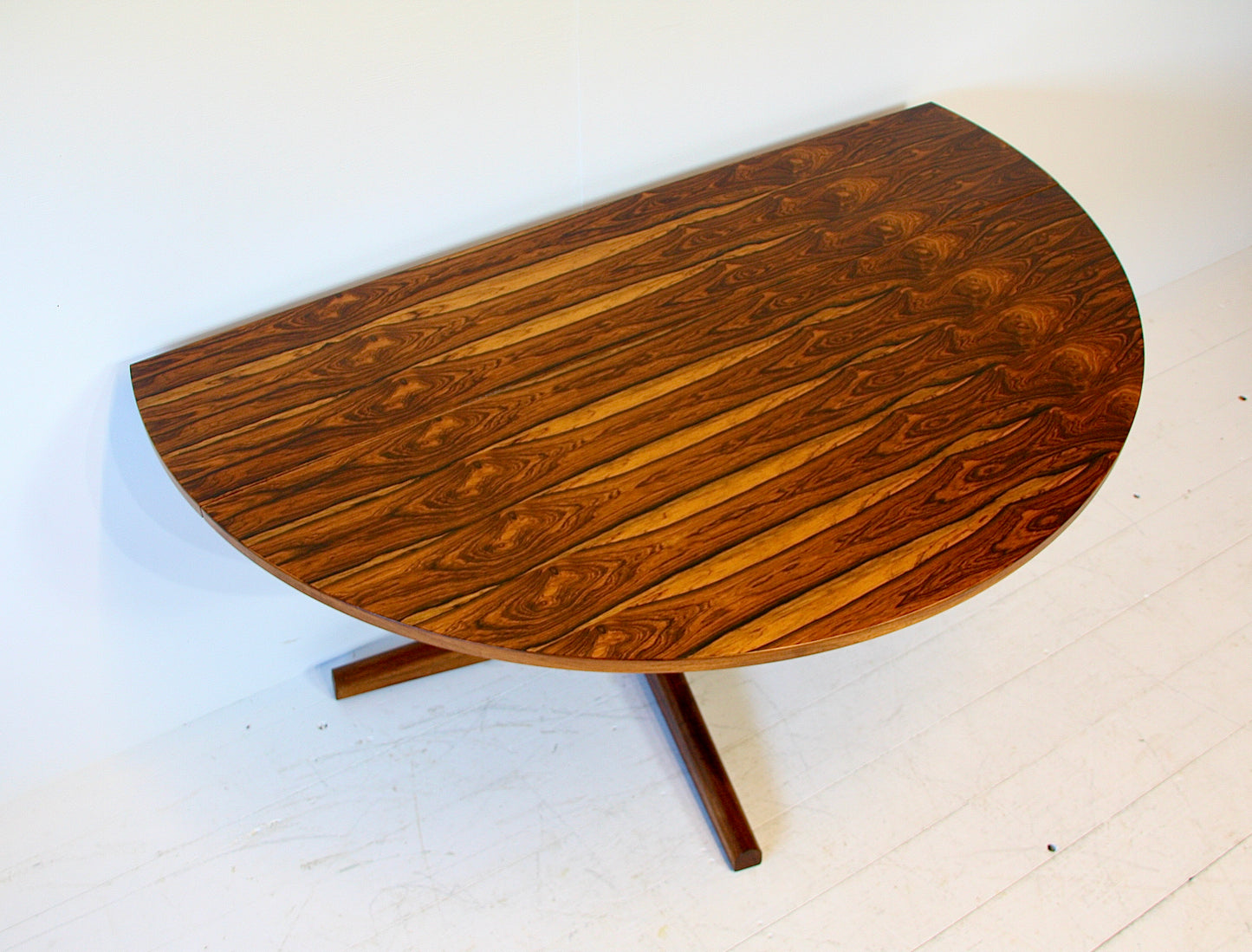 Rare Gordon Russell Brazilian Rosewood Folding Dining Table c.1960