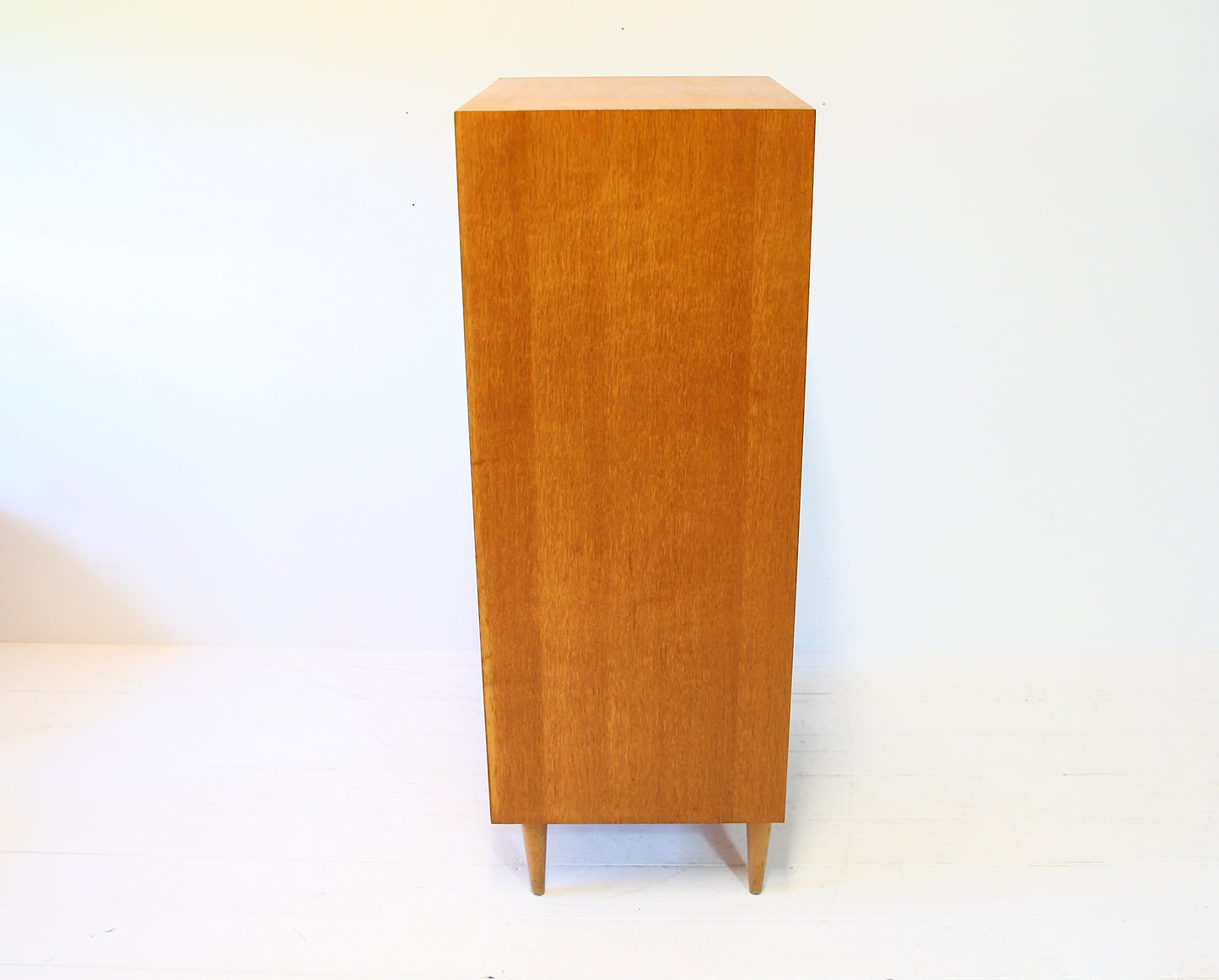 Meredew Tallboy Chest of Drawers in Oak 1960s