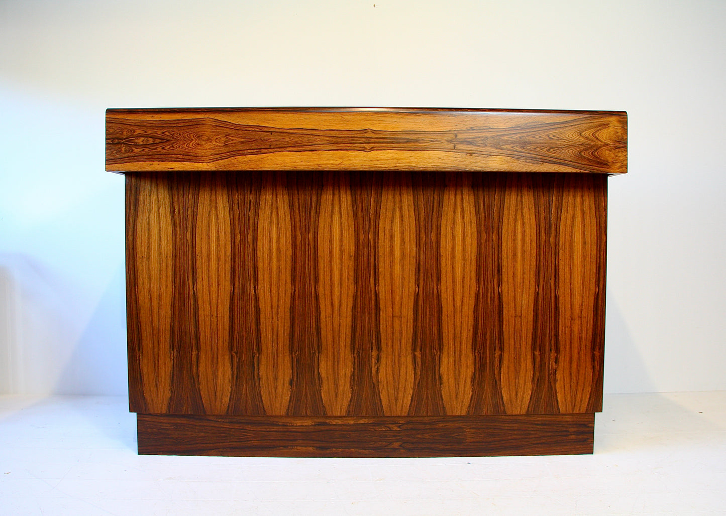 SOLD - Brazilian Rosewood Bar / Reception Counter - Danish c.1970