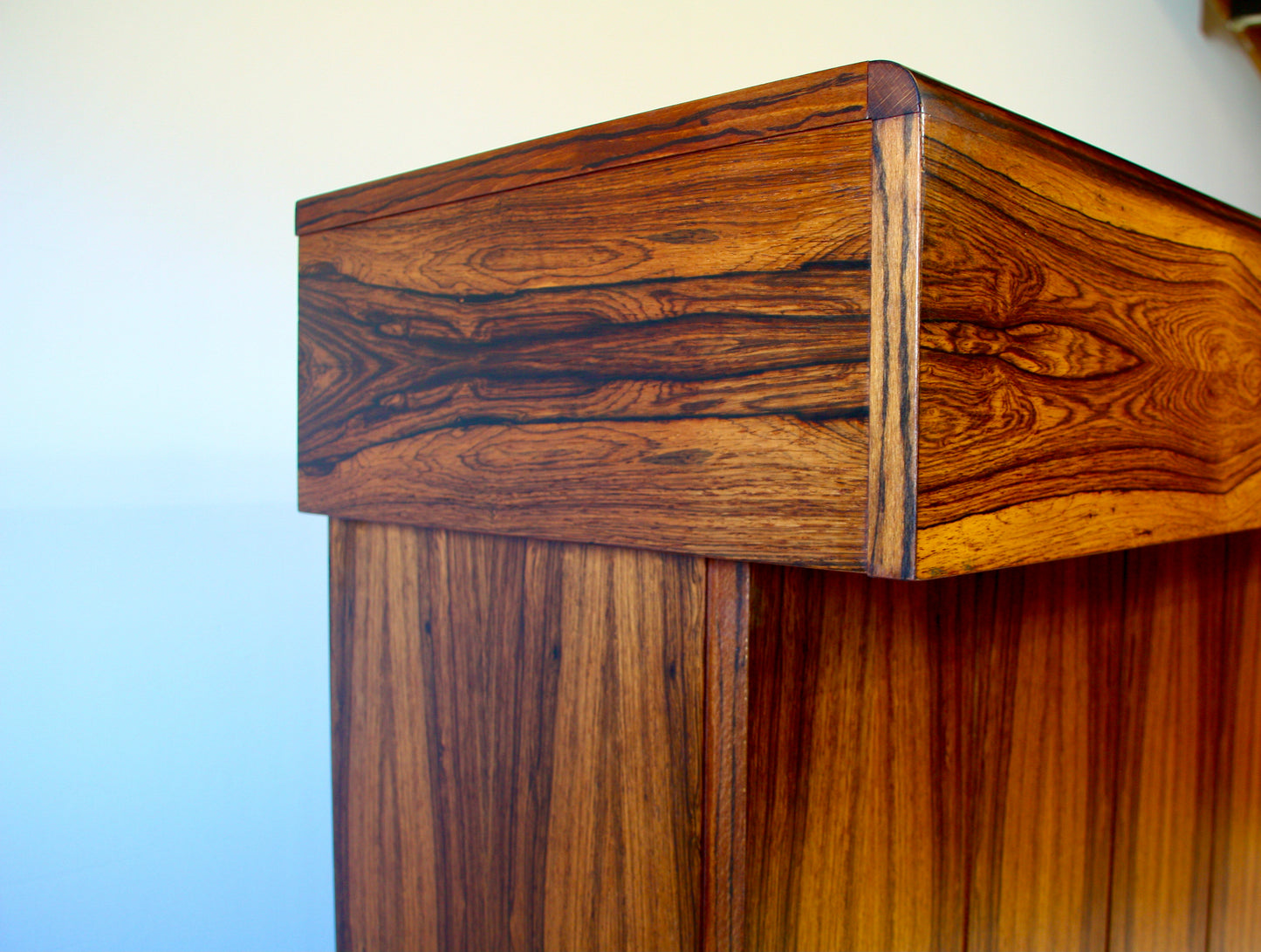 SOLD - Brazilian Rosewood Bar / Reception Counter - Danish c.1970