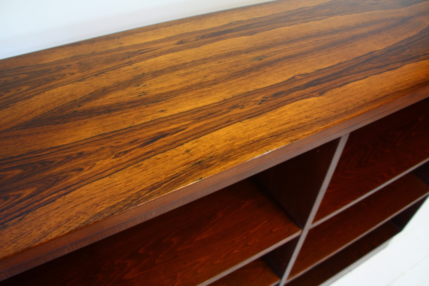 SOLD - Brazilian Rosewood Bar / Reception Counter - Danish c.1970