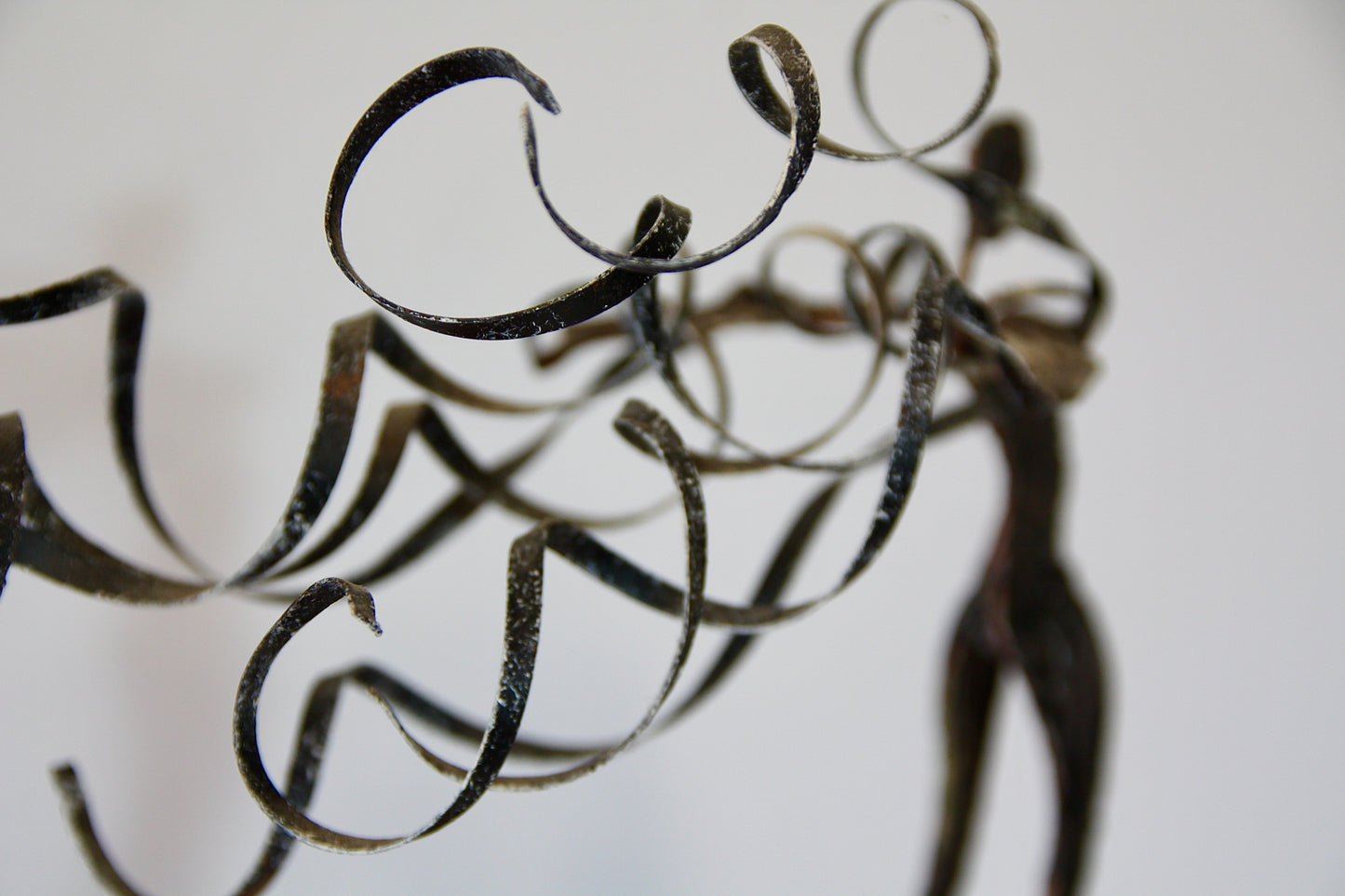 Surrealist Metal Female Sculpture