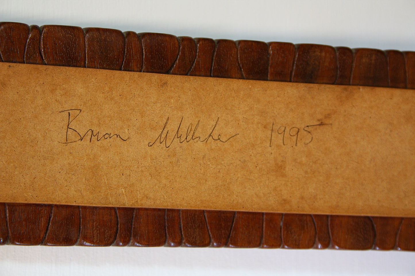 Brian Willsher Abstract Wall Panel Sculpture - 1995