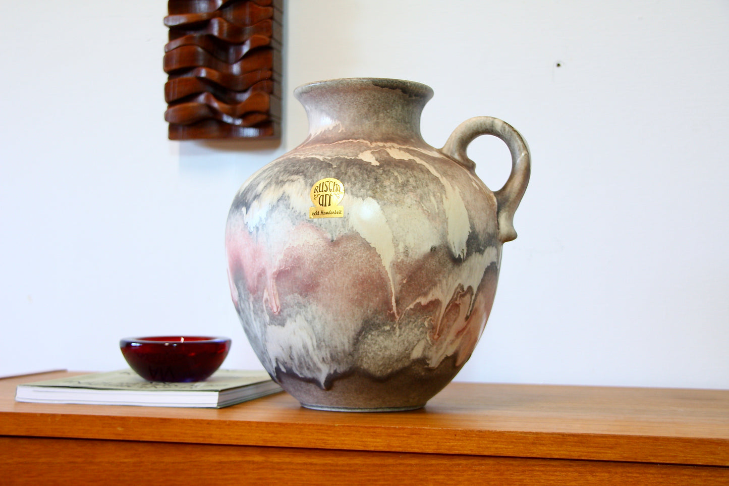 Large West German Jug Vase by Ruscha Keramik - 372