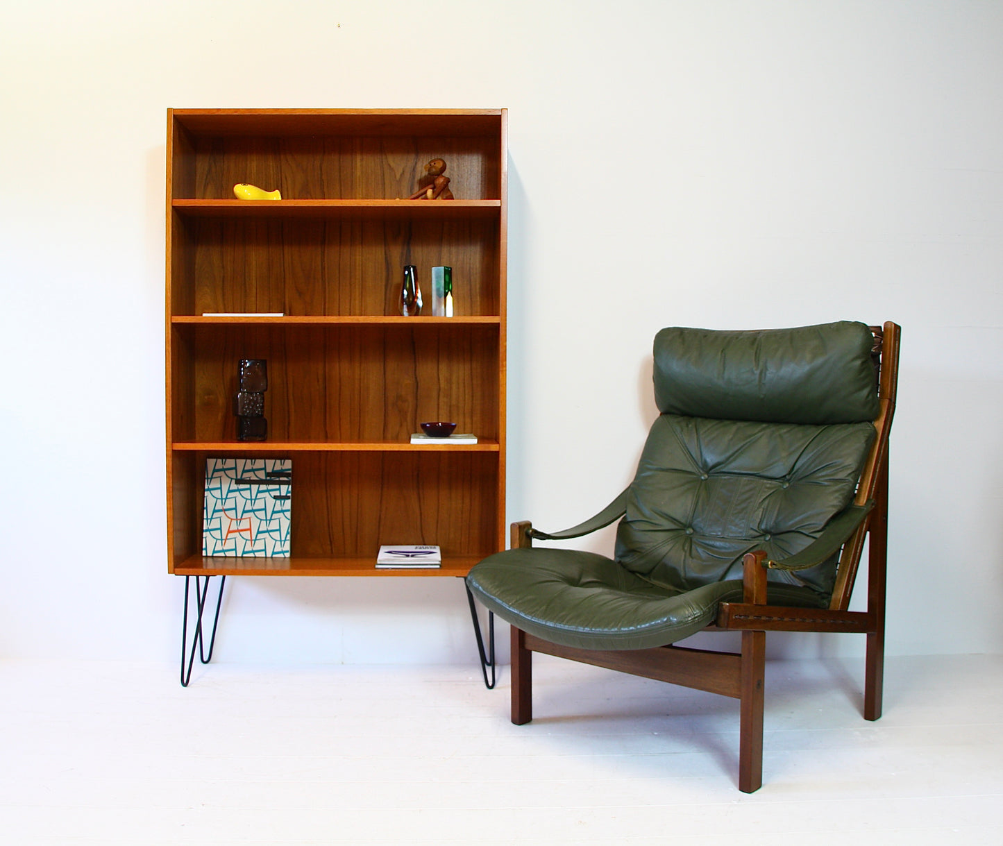 Vintage Danish Bookcase - Teak c.1970