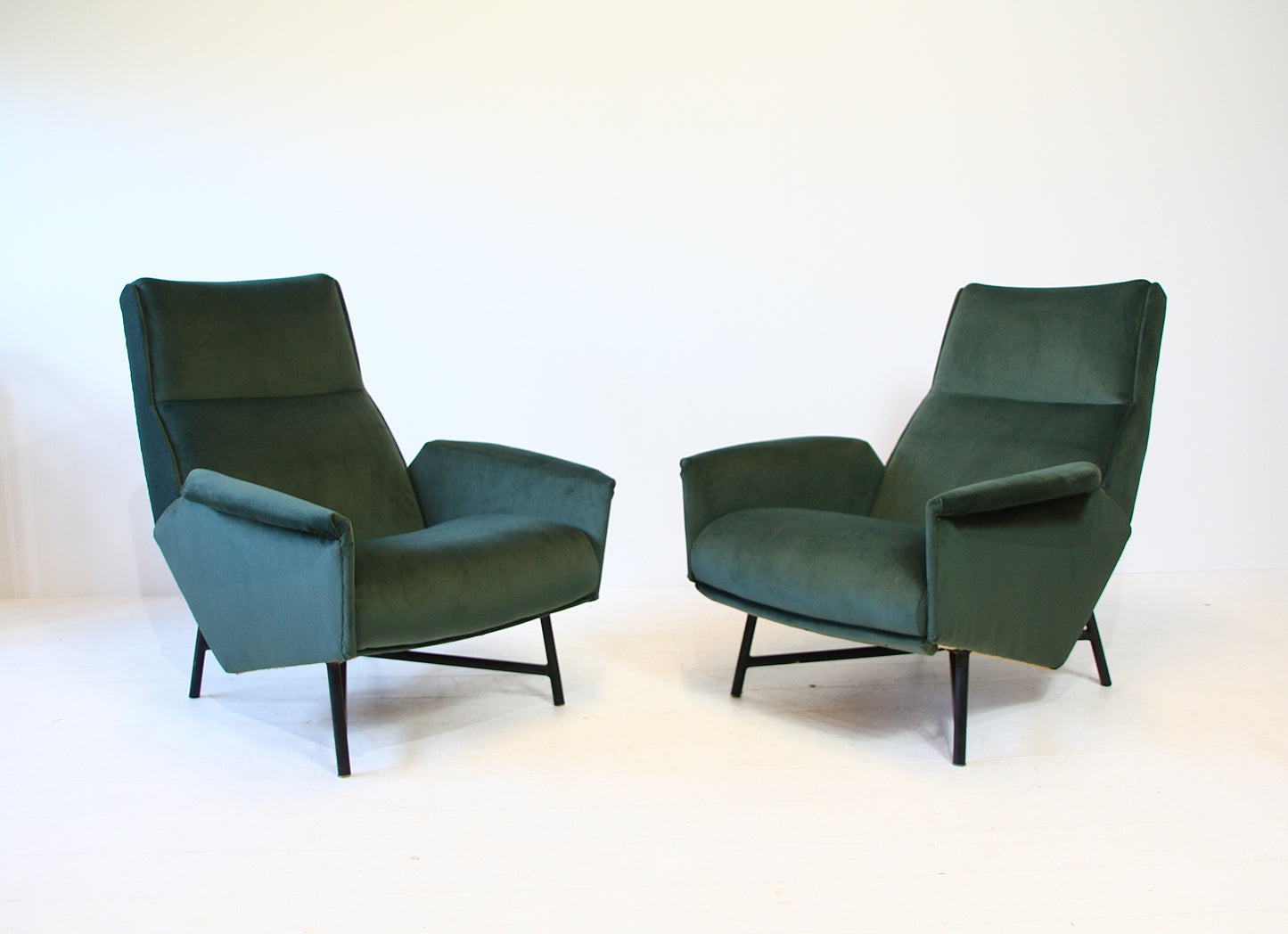 1950s French Armchairs by Guy Besnard