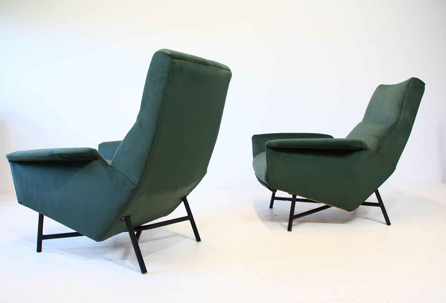 1950s French Armchairs by Guy Besnard