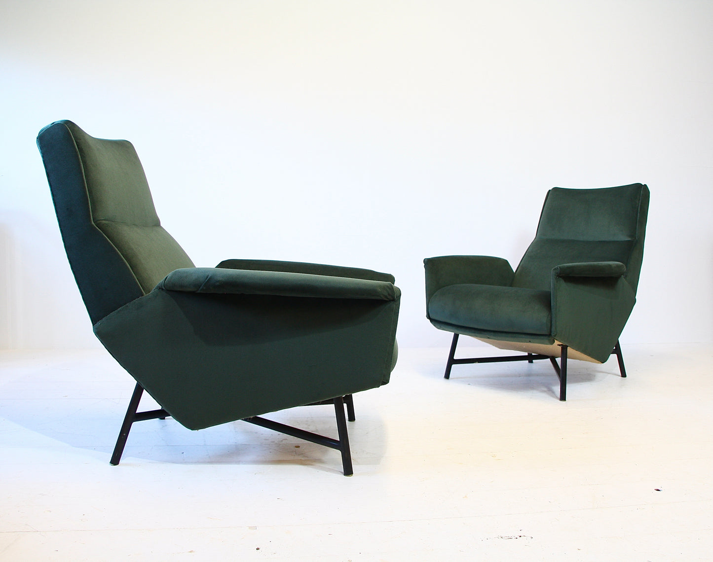 1950s French Armchairs by Guy Besnard