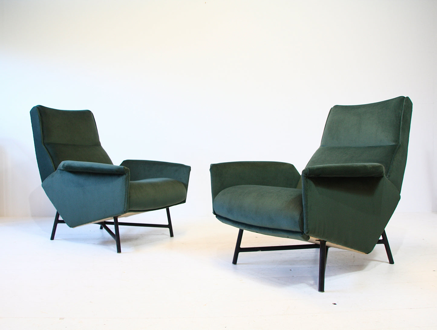 1950s French Armchairs by Guy Besnard