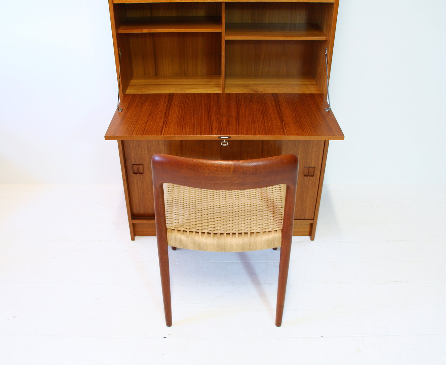Vintage Danish Wall Unit by Sejling Skabe c.1970