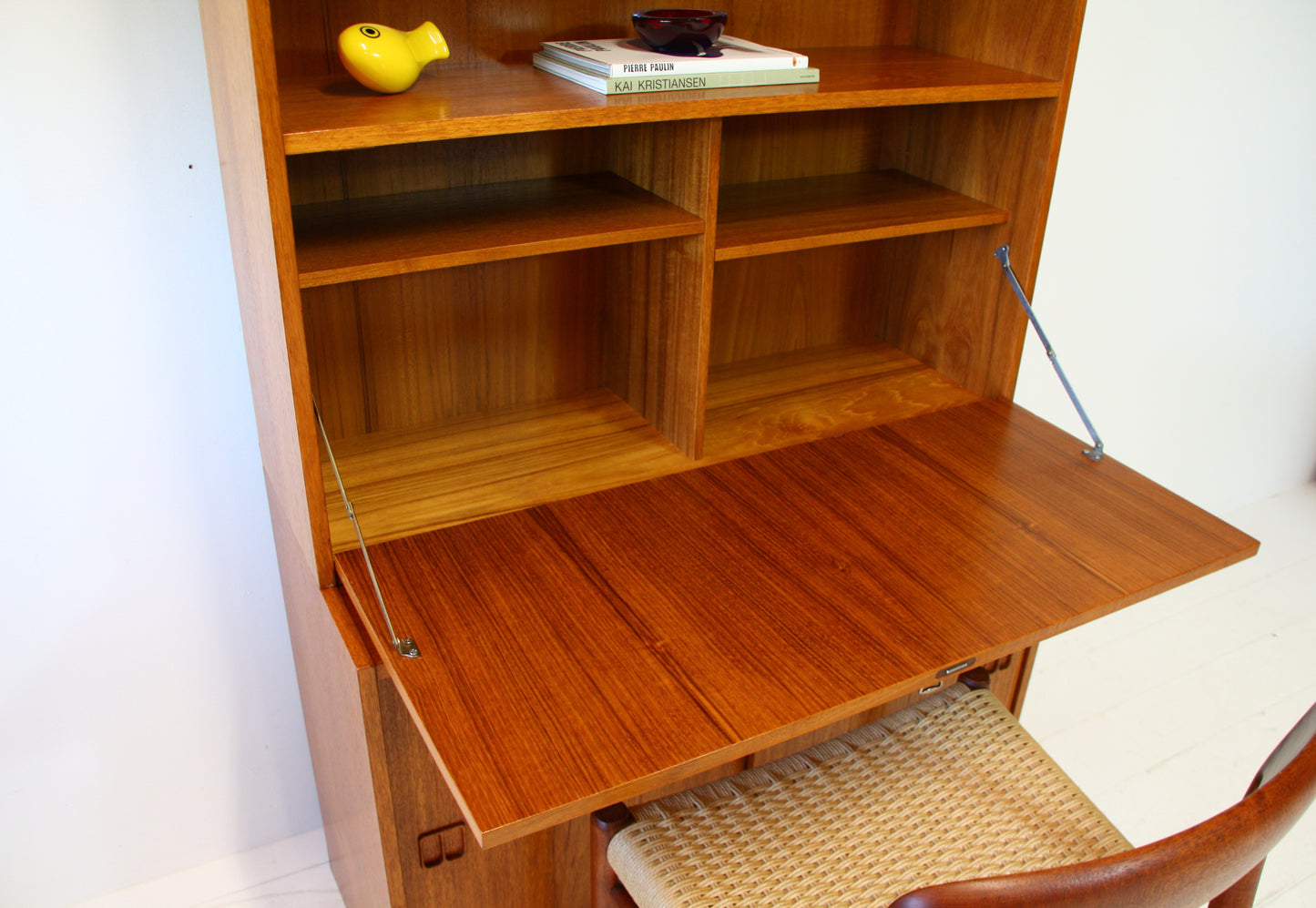 Vintage Danish Wall Unit by Sejling Skabe c.1970