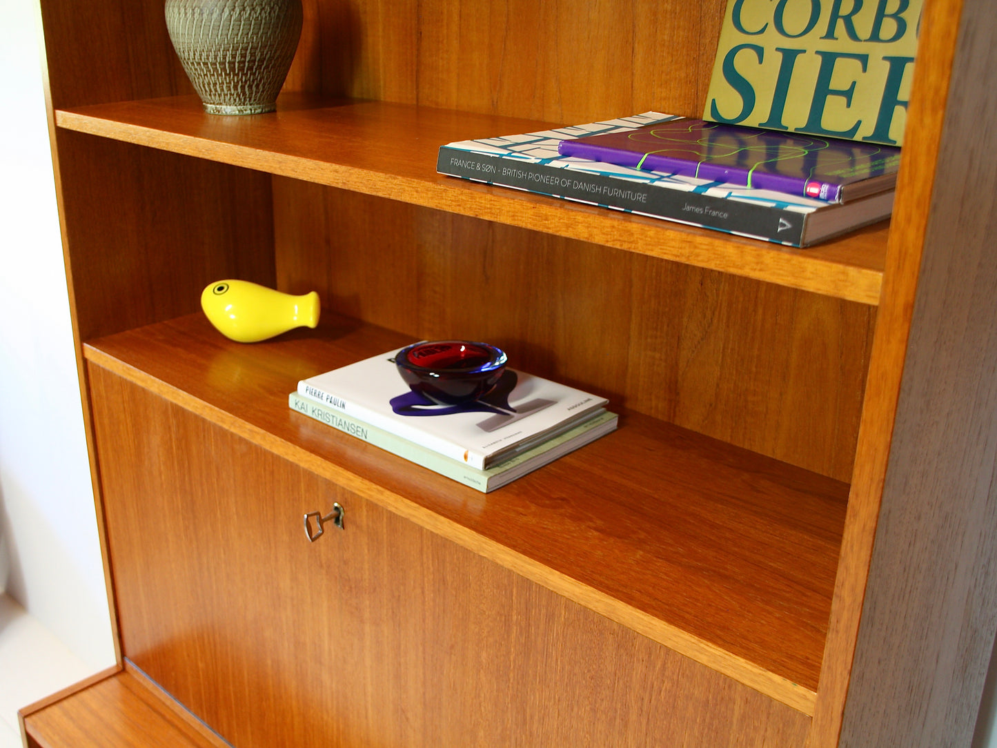 Vintage Danish Wall Unit by Sejling Skabe c.1970