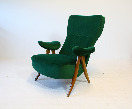 Reserved - Dutch Armchair by Theo Ruth for Artifort Model 105