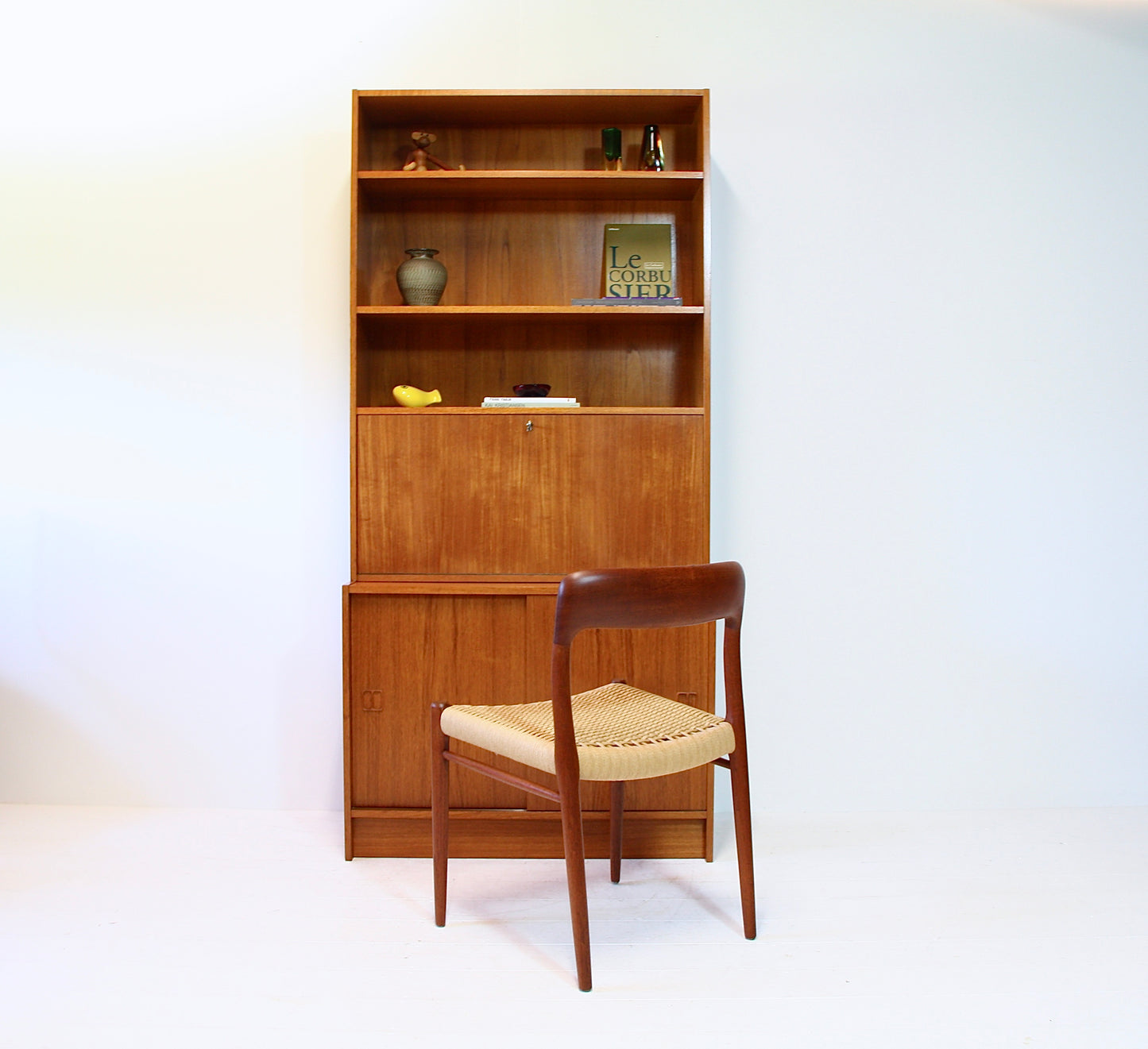Vintage Danish Wall Unit by Sejling Skabe c.1970
