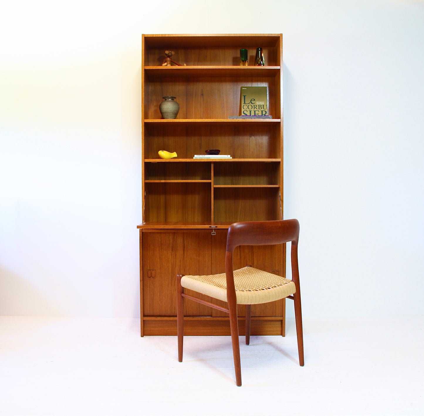 Vintage Danish Wall Unit by Sejling Skabe c.1970
