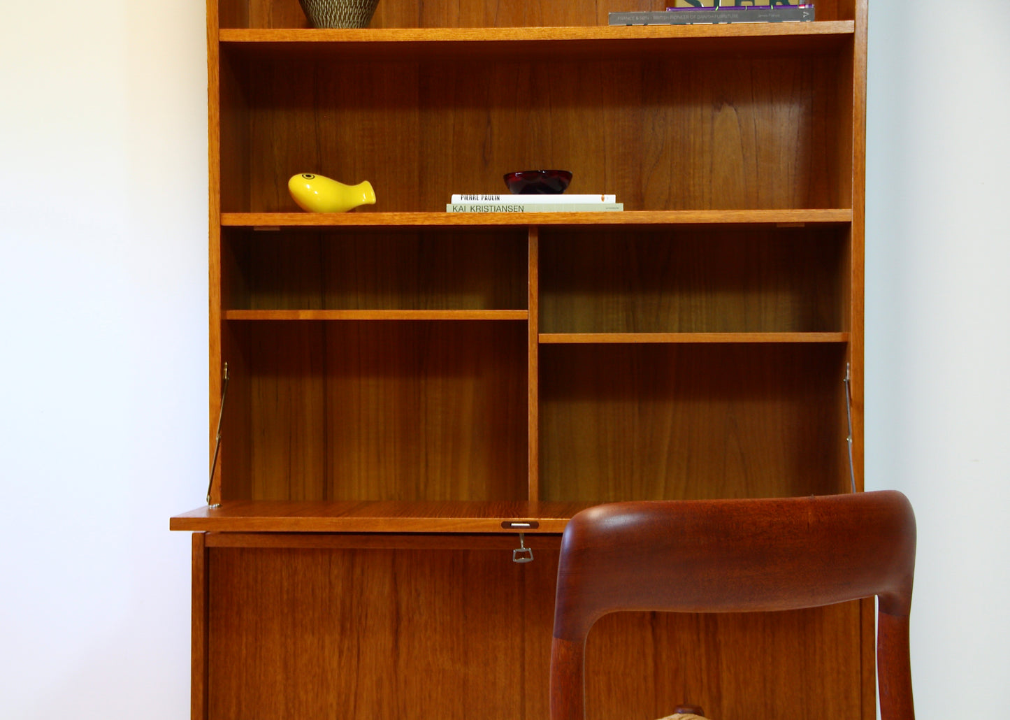 Vintage Danish Wall Unit by Sejling Skabe c.1970