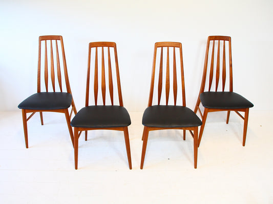 4 Danish Dining Chairs by Koefoeds Hornslet c.1960