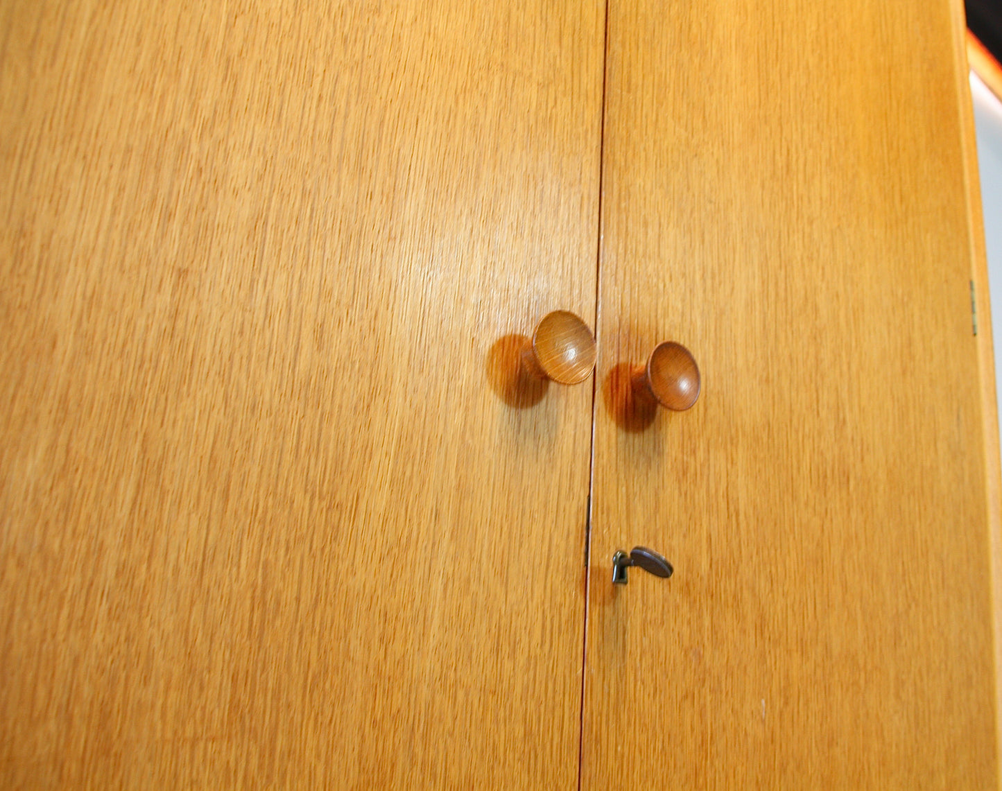 Vintage Oak Wardrobe by Meredew c.1960