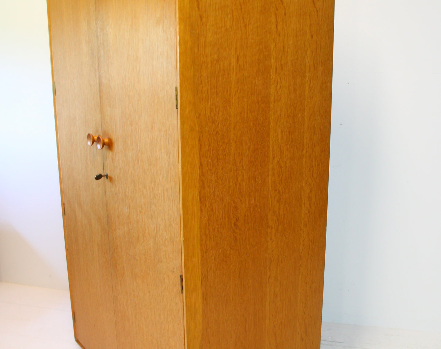 Vintage Oak Wardrobe by Meredew c.1960