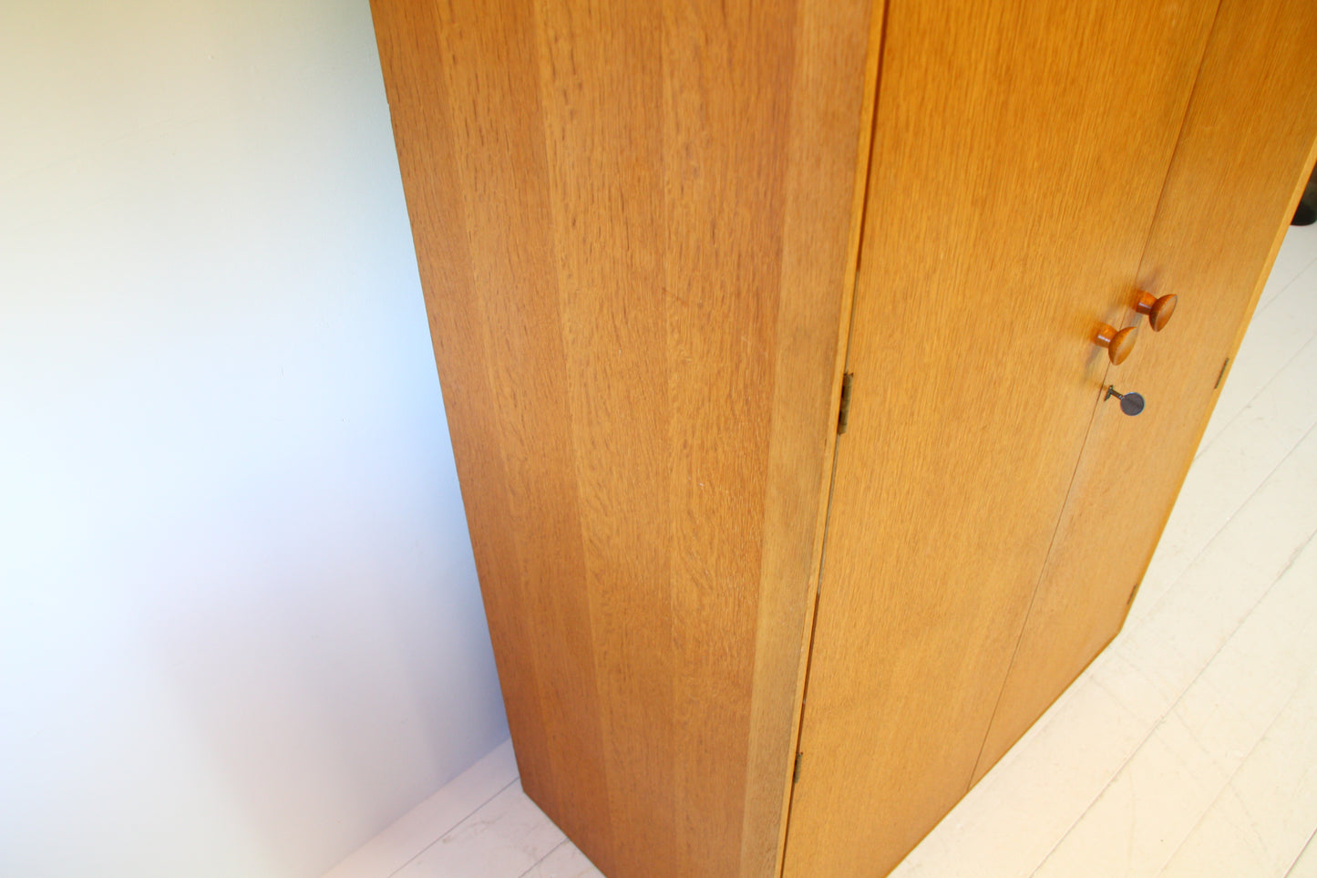 Vintage Oak Wardrobe by Meredew c.1960